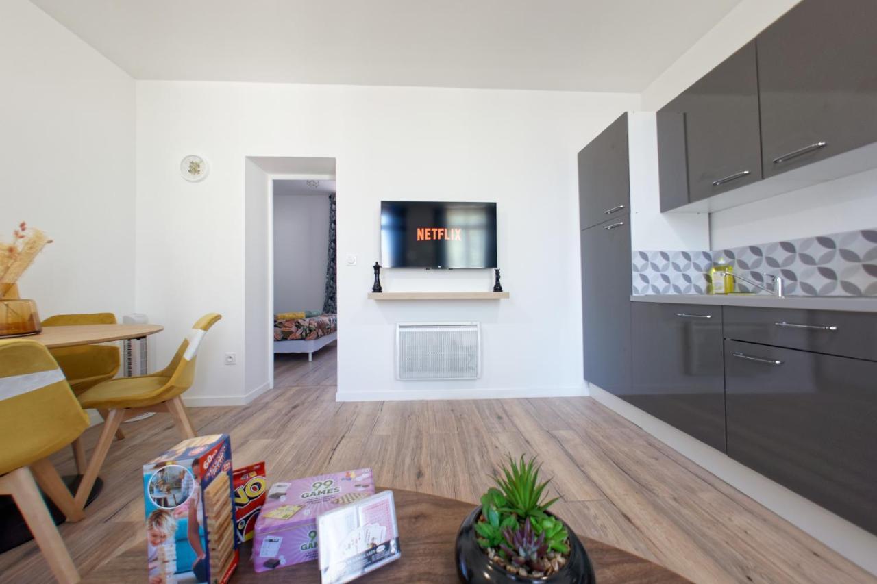 L'Azur - 3 Personnes - Bureau & Wifi Daire Perpignan Dış mekan fotoğraf